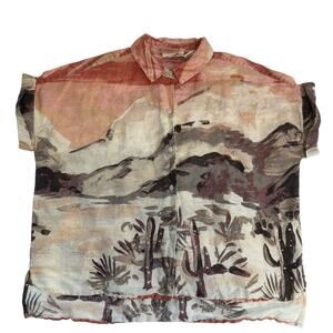 Cynthia Rowley Mountainscape Top